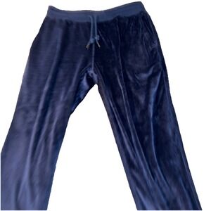 daniel buchler Lounge Pants Men Lg Soft Navy Blue 4024